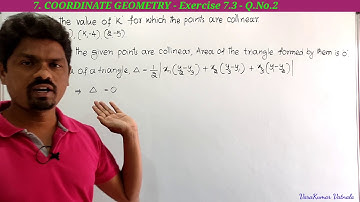 10th Class | Maths | COORDINATE GEOMETRY | Exercise 7.3 | Q.No.2