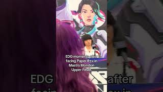 EDG moments after facing Paper Rex in Masters London upper finals