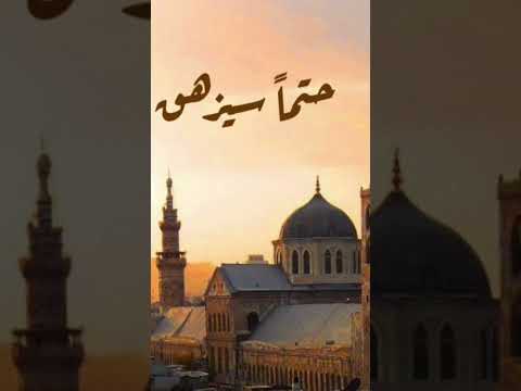 حتما سيزهق كل باطل اللهم احفظ سوريا مشاري راشد العفاسي