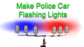 made police car flashlight