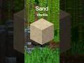 Minecraft Sand Texture Evolution #shorts