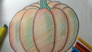 How To Draw A Pumpkin Day-18 July 26, 2021