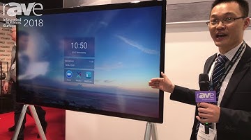 ISE 2018: General Touch Adds Interactive Whiteboard Solution for Ed, Conferencing Applications
