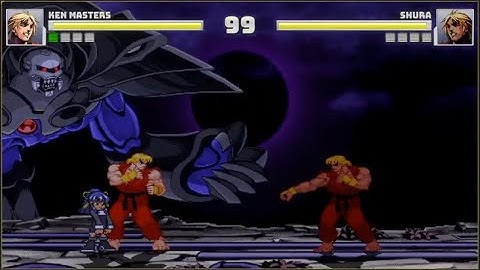 Unreal Fighter 2D - Unique Fighter Menus and Companion System