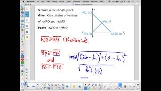 Chapter 5 Section 8b Coordinate Proof Part 2