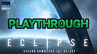 Eclipse: Second Dawn For The Galaxy | Board Game | Playthrough (3 Players)