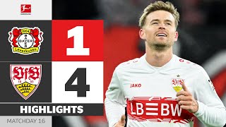 Download Lagu Stuttgart Leave Bayer NO CHANCE! | BAYER 04 LEVERKUSEN - VFB STUTTGART | Highlights | Bundesliga MP3