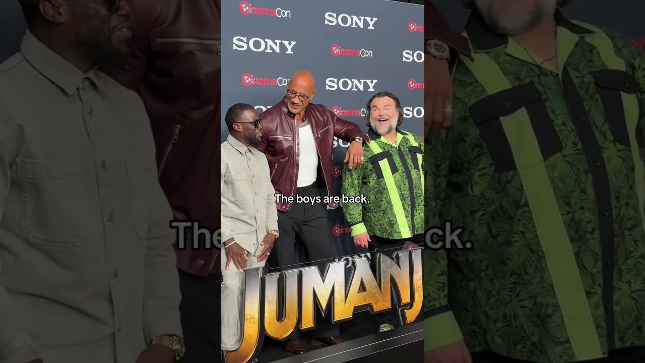 The boys are SO back 🐍 #Jumanji #Shorts
