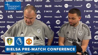 Team news, the rivalry | Marcelo Bielsa pre-match | Leeds United v Manchester United