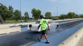 1955 Chevrolet 5 Second 1/8th mile pass test and tune