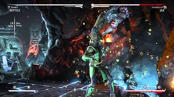 Mortal Kombat X: Reptile [Nimble] 42% Combo!