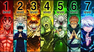 7 Levels of Domain Expansion in JJK