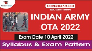 Best Books For INDIAN ARMY OTA | Syllabus & Pattern | Exam Date 10 April 2022 | Questions Paper screenshot 1