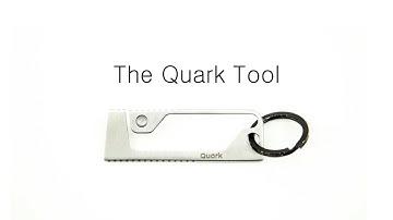 Quark Tool: A utility knife that takes minimalism to a new vanishing