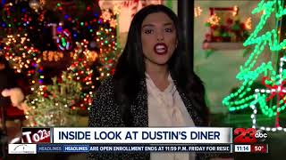 Dustin s Diner is open for the holiday season