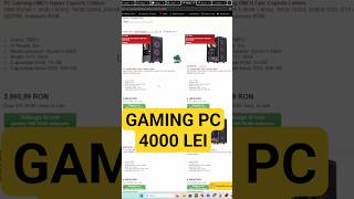 PC de 4000 LEI: Nu te lăsa PĂCĂLIT de Prebuilt! ❌ #shorts #pcgaming