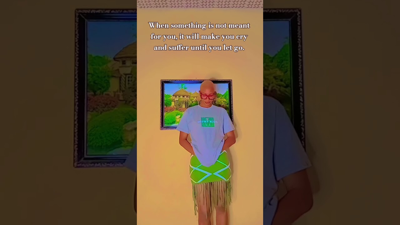 When something is not meant for you, it will make you cry and suffer until you let go. #shortsfeed