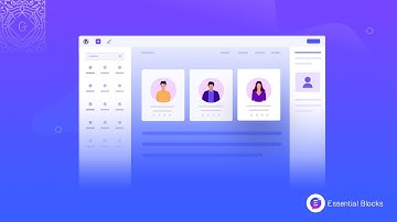 How To Create A Team Member Section In Gutenberg?