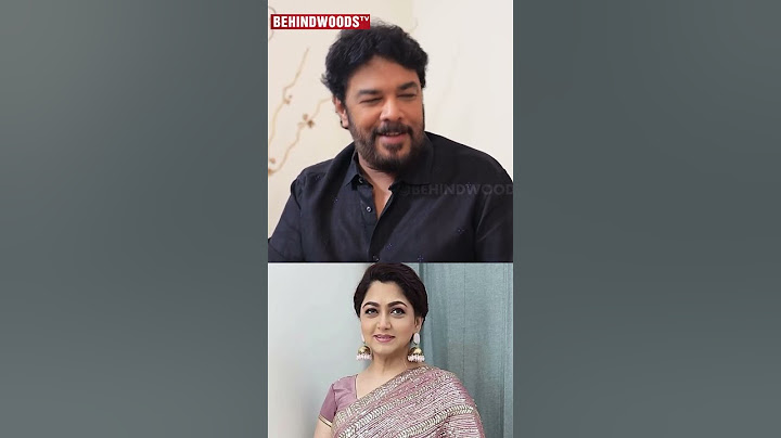 Sundar C❤️-"என்னோட  WIFE ஓட weight loss -க்கு காரணம் இதுதான் 😱"