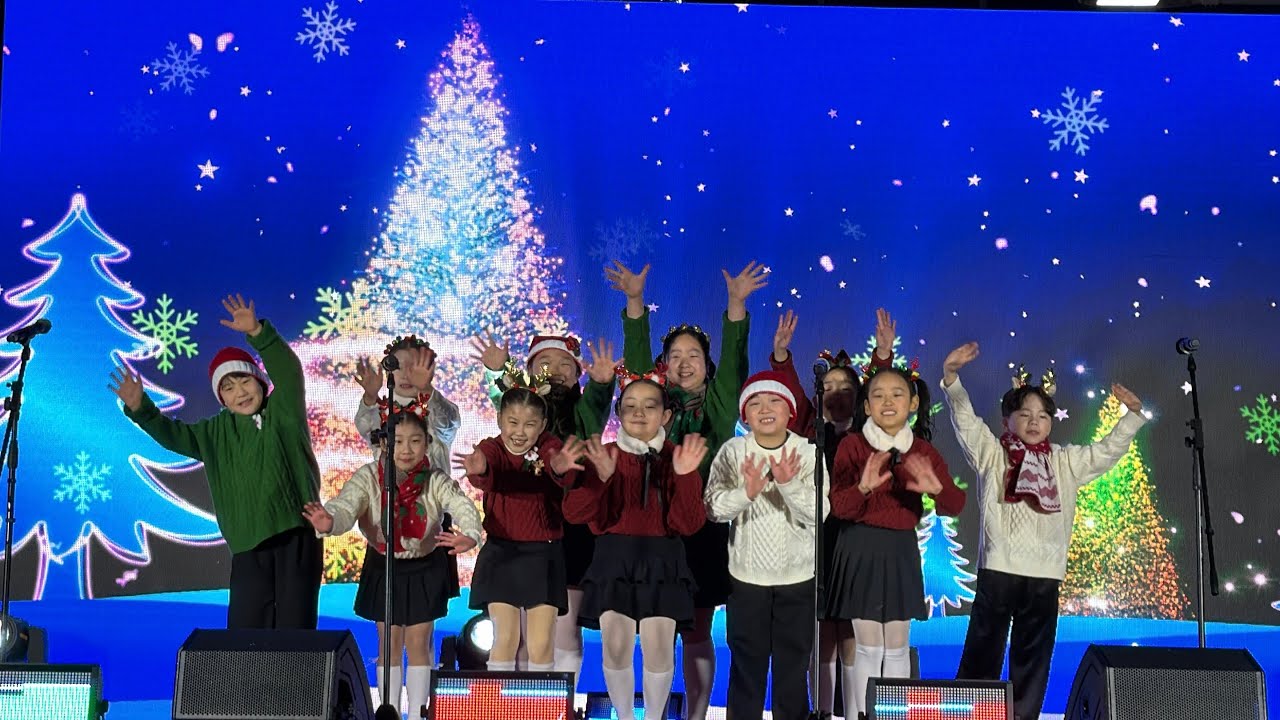 2025.12.25 | 광주 송정역 축제 | 오프닝 공연 | 뮤즈 싱어즈 | 캐롤 