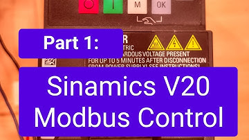 Part 1: Preparation Siemens s71200 - CB1241 RS485  Board Controls Sinamics v20 Inverter by Modbus