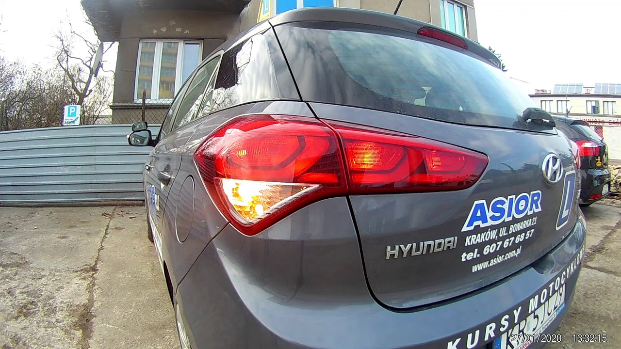 Prawko z Asiorem 01 Płyny i Światła Hyundai i20 YouTube