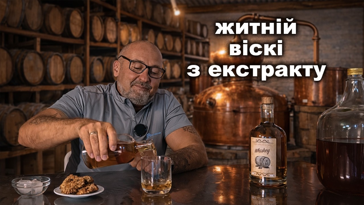 Віскі з солодового екстракту: повний процес від браги до витримки