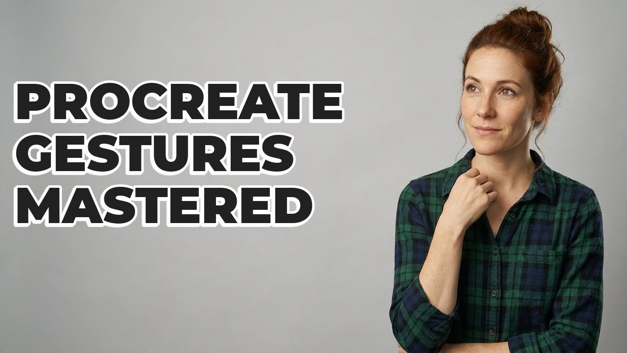 Which Procreate Gestures Help With Digital Art? - YouTube