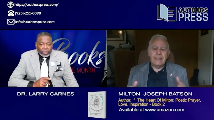 Featured Author | TV Interview | Milton Joseph Bat...