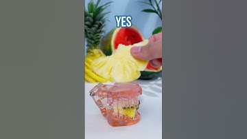 THỬ THÁCH ĂN GÌ KHI NIỀNG RĂNG #shorts #shortvideo