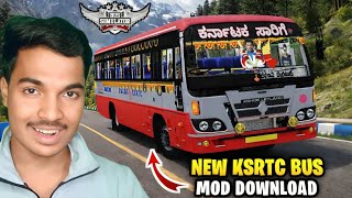 🤩BUSSID NEW KSRTC BUS MOD DOWNLOAD 💥 BUS SIMULATOR INDONESIA KSRTC BUS MOD DOWNLOAD VIDEO  screenshot 3