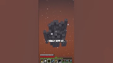 The Luckiest Nether Spawn In Minecraft 😱