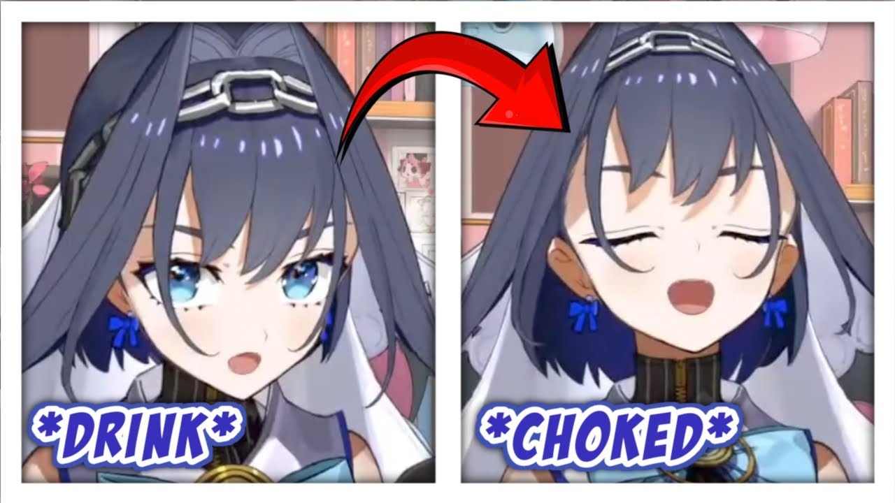 Kronii choked on her drink after Raora said this