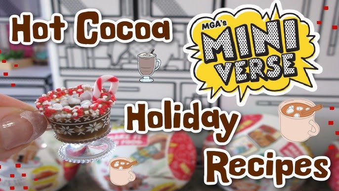 MINI GINGERBREAD HOUSES AND HOT COCOA? Unboxing MGA's Miniverse