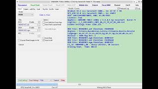 Samsung N500 write flash UFS3 2001 year screenshot 2