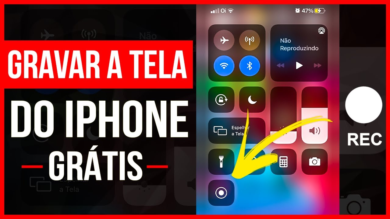 Como GRAVAR a TELA do iPhone DEFINITIVAMENTE - MÉTODO OFICIAL - YouTube