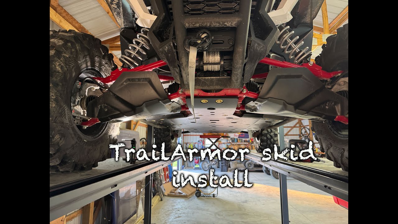 Talon upgrades! Trail Armor skid plate install