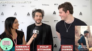 LITTLE BROTHER Actors Philip Attinger & Daniel Diemer interviewed by Kimberly Hamilton at 2023 ATLFF