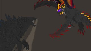Godzilla dagon Vs Titanus Battra godzillamonsterversedc2
