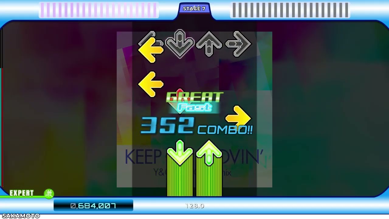 StepMania DanceDanceRevolution X3 VS 2ndMIX (AC) (Japan)プレイして
