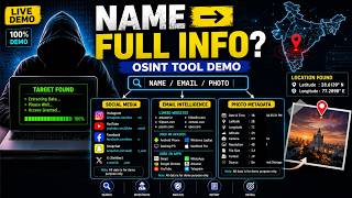 OSINT Tool for Social Media + Email + Photo Metadata! 😱 | Ethical Hacking? screenshot 3