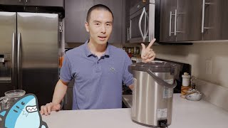 Zojirushi CV DCC40XT VE Hybrid Water Boiler and Warmer, 4 Liter Water Pot  Review - YouTube