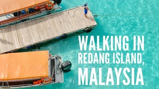 Walking in Redang Island, Malaysia