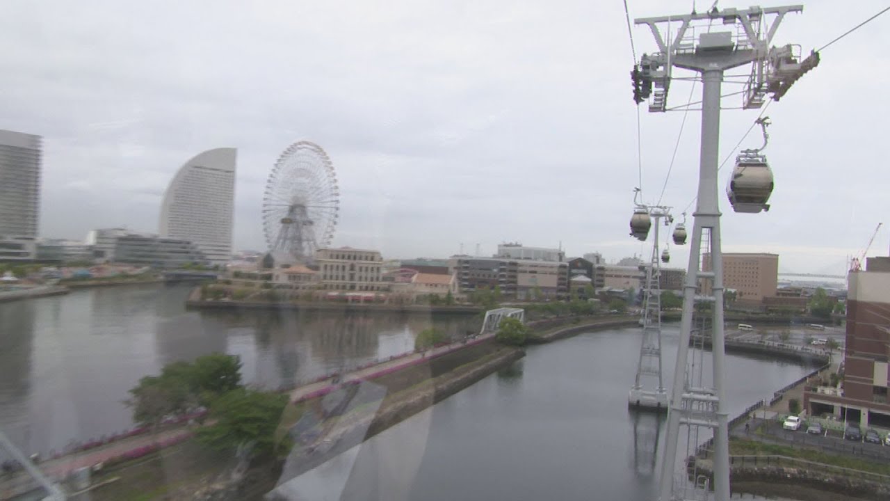 横浜に都市型ロープウエー 22日開業 エア キャビン Youtube 横浜に都市型ロープウエー 22日開業 エア キャビン Youtube