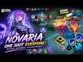 NOVARIA BEST BUILD 2026 😈| NOVARIA + FLAMESHOT = DEATH | Mobile Legend