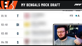 BENGALS FAN PREDICTS WHO THE CINCINNATI BENGALS WILL DRAFT IN 2024!!| NON RANDOM MOCK DRAFT!!