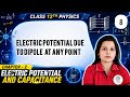 Electric Potential due to dipole at any point | Class 12 Physics Chapter 2 | CBSE/NCERT/JEE/NEET