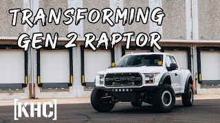 Transforming a Gen 2 Raptor: KHC Mid Travel Kit Install (15” of Travel!)