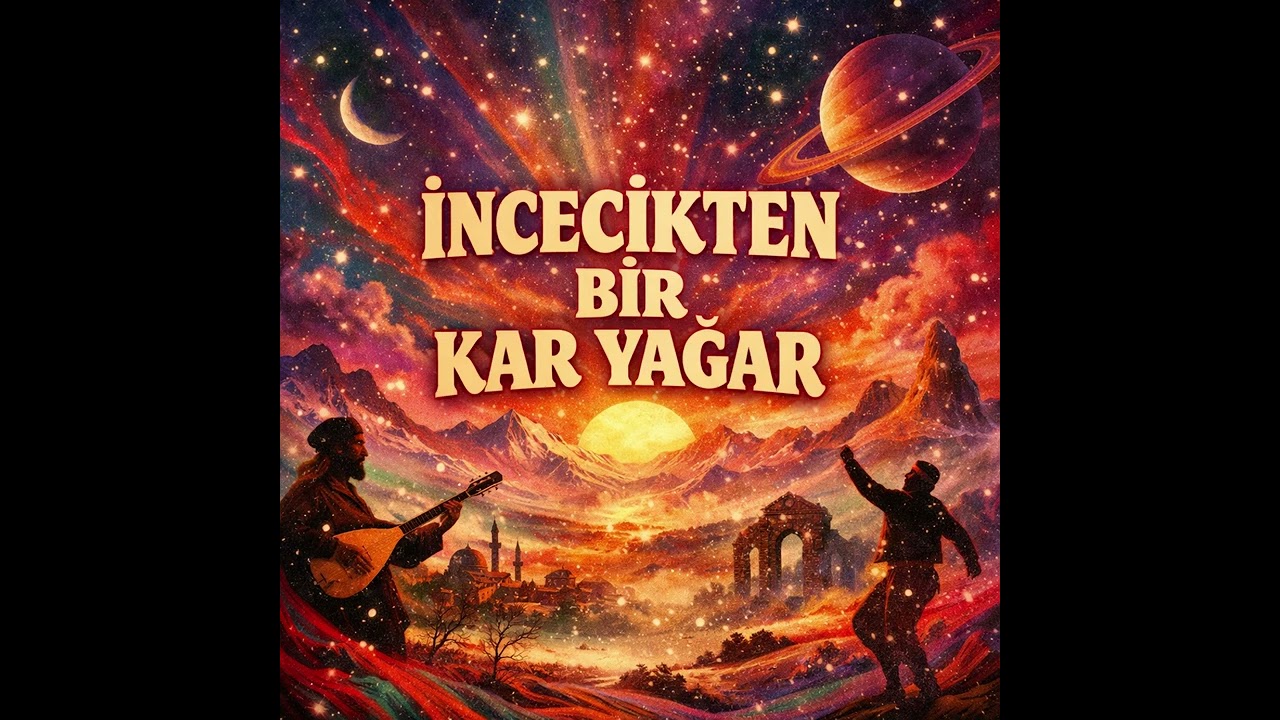 İNCECİKTEN BİR KAR YAĞAR | Psychedelic Anatolian Rock Cover #shorts #anatolianrock #psychedelicrock