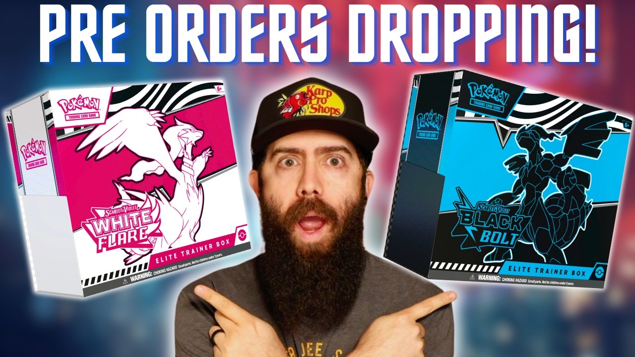 BREAKING Pokemon News – Black Bolt and White Flare REVEALED!